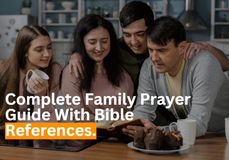 Complete Family Prayer Guide With Bible References